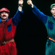 Super Mario Bros. (1993) in happier times. Before the release of the film no doubt.
